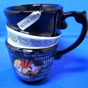 Disney Black and White Alice Mug